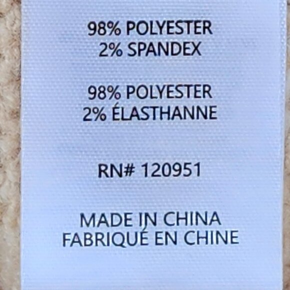 LOVELY Heart Shape Button Sweater Women's Size XL Brown White BNWT WILD SKYE - Picture 6 of 8